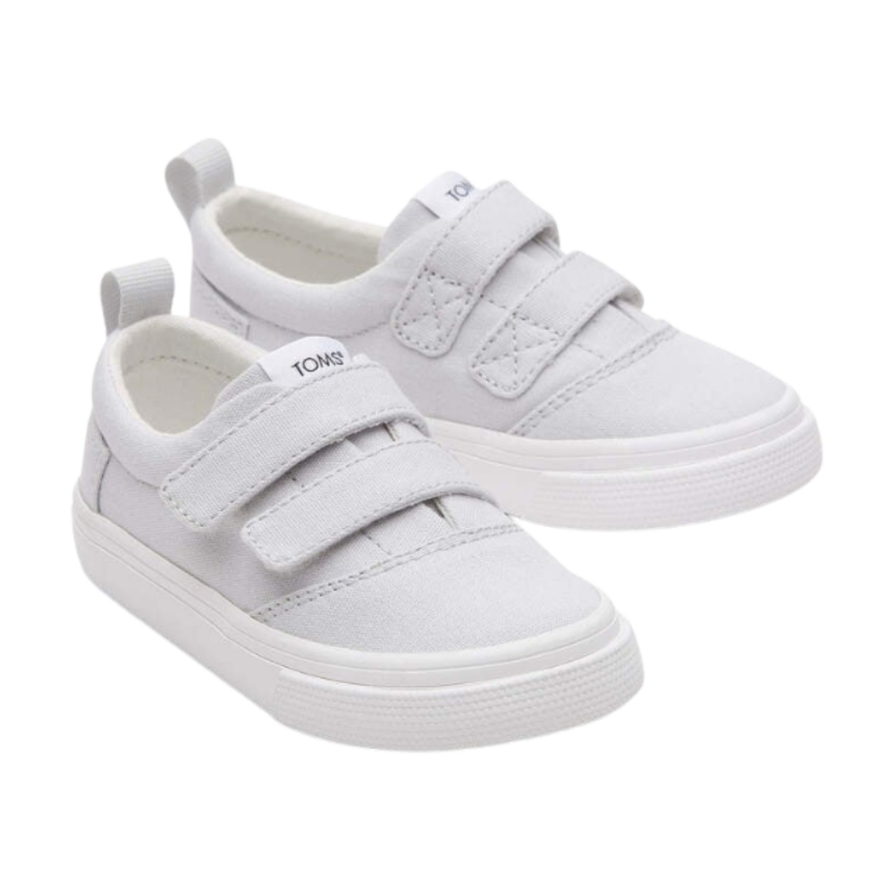 NWOB...TOMS Tiny Fenix Double Strap - Lunar Grey Toddler Size 5